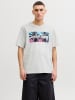 Jack & Jones Koszulka "Indiana" w kolorze szarym