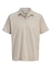 Jack & Jones Koszulka polo "Devin" w kolorze beżowym