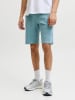 Jack & Jones Szorty dresowe "Gordon" w kolorze turkusowym