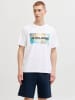 Jack & Jones 3-delige set: shirts "Indiana" turquoise/beige/wit