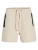 Jack & Jones Szorty dresowe "Gordon" w kolorze beżowym