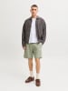 Jack & Jones Szorty dresowe "Karl" w kolorze zielonym
