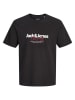 Jack & Jones Koszulka "Cassis" w kolorze czarnym