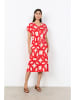 soyaconcept Jurk crème/rood