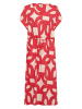 soyaconcept Jurk crème/rood