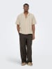 ONLY & SONS Koszula "Onswalker" - Relaxed fit - w kolorze beżowym
