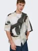 ONLY & SONS Blouse "Onsharvi" - relaxed fit - grijs/beige/groen