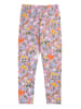Frugi Legginsy "Libby" w kolorze jasnoróżowym ze wzorem