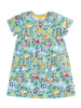 Frugi Jurk "Tallie" lichtblauw/meerkleurig