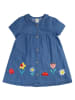 Frugi Sukienka dżinsowa "Rosemary" w kolorze niebieskim