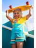 Frugi Shirt in Gelb/ Blau