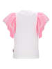B.Nosy Shirt "Tora" in Weiß/ Rosa