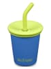 Klean Kanteen Kinderbecher "Kanteen Kid" in Grün/ Blau - 296 ml