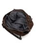 Lucca Baldi Leder-Shopper "Gimignano" in Braun - (B)45 x (H)50 x (T)20 cm
