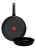 Tefal 3er-Set: Bratpfannen "Ingenio Excellence Ceramic" in Schwarz