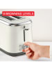 Tefal Doppelschlitztoaster in Weiß/ Silber