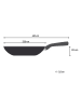 Tefal Edelstahl-Wokpfanne "Emotion+ G7" - Ø 28 cm