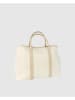 Christian Laurier Shopper "Diana" beige - (B)45 x (H)38,5 x (D)16 cm