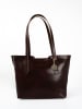 Christian Laurier Leren schoudertas "Eden" bruin - (B)38 x (H)23 x (D)15 cm