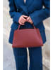 Christian Laurier Leder-Henkeltasche "Horizon" in Bordeaux - (B)26 x (H)21 x (T)10 cm