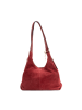 Christian Laurier Leder-Schultertasche "Sierra" in Bordeaux - (B)37 x (H)22 x (T)14 cm