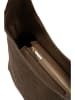 Christian Laurier Leder-Schultertasche "Calma" in Taupe - (B)26 x (H)31 x (T)5 cm