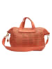 Christian Laurier Leder-Henkeltasche "Soleil" in Lachs - (B)42 x (H)25 x (T)14,5 cm