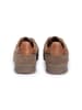 LLOYD Leder-Sneakers in Hellbraun/ Braun