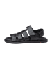 LLOYD Leder-Sandalen in Schwarz