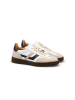 LLOYD Leder-Sneakers in Weiß/ Beige/ Schwarz