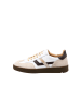 LLOYD Leder-Sneakers in Weiß/ Beige/ Schwarz