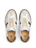 LLOYD Leder-Sneakers in Weiß/ Beige/ Schwarz