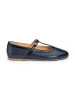 LLOYD Leren ballerina's donkerblauw
