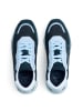 LLOYD Leder-Sneakers in Dunkelblau/ Hellblau