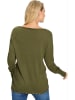 Heine Sweter w kolorze khaki