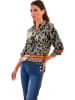 Heine Blouse grijs/oranje
