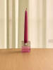 Hübsch 2-delige set: kaarshouders "Block" groen/roze - (B)6 x (H)5 x (D)5 cm