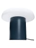Hübsch Lampa stołowa "Ateliers" w kolorze biało-granatowym - wys. 20 x Ø 25 cm