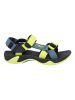 cmp Wandersandalen "Hamal" in Schwarz/ Limette