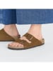 Birkenstock Skórzane klapki "Arizona" w kolorze jasnobrązowym