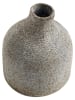 Muubs Vase "Stain" in Grau/ Braun - (H)18 x Ø 13,5 