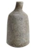 Muubs Vase "Stain" in Grau/ Braun - (H)26 x Ø 14,5 cm