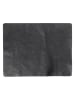 Muubs Leder-Tischset "Camou" in Schwarz - (L)45 x (B)35 cm