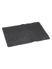 Muubs Leder-Tischset "Camou" in Schwarz - (L)45 x (B)35 cm