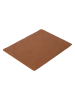 Muubs Leren placemat "Camou" camel - (L)45 x (B)35 cm
