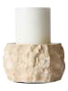 Muubs Kaarshouder "Batu" crème - (H)7 x Ø 10 cm