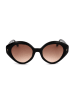 Ted Baker Damen-Sonnenbrille in Schwarz/ Hellbraun