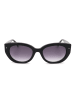 Ted Baker Damskie okulary przeciwsłoneczne w kolorze czarno-granatowym