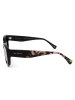 Ted Baker Damskie okulary przeciwsłoneczne w kolorze czarno-granatowym