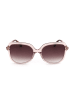 Ted Baker Damskie okulary przeciwsłoneczne w kolorze beżowo-brązowym